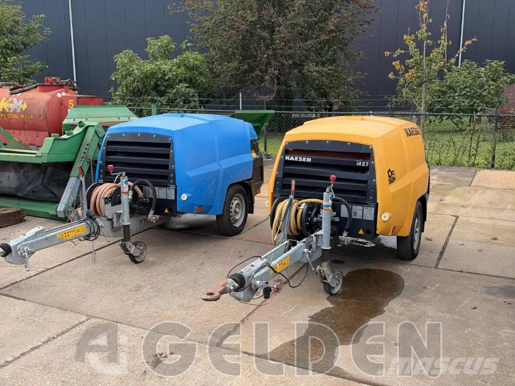 Kaeser M27 PE- Kubota 2,7 m3 - min 7 Bar 18 kW Kompressorit