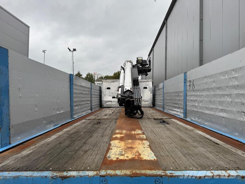 Floor FLUO-24-30H2 3 AXLE BPW + KENNIS R-28/100-3 + EXTE Semi-trailer med lad/flatbed