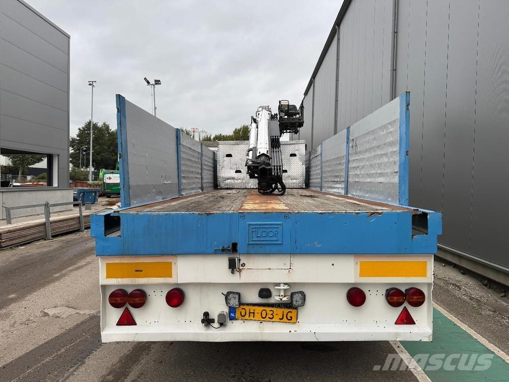 Floor FLUO-24-30H2 3 AXLE BPW + KENNIS R-28/100-3 + EXTE Semi-trailer med lad/flatbed