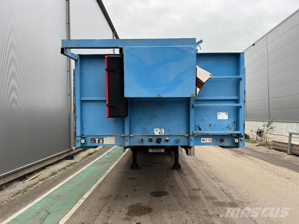 Floor FLUO-24-30H2 3 AXLE BPW + KENNIS R-28/100-3 + EXTE Semi-trailer med lad/flatbed