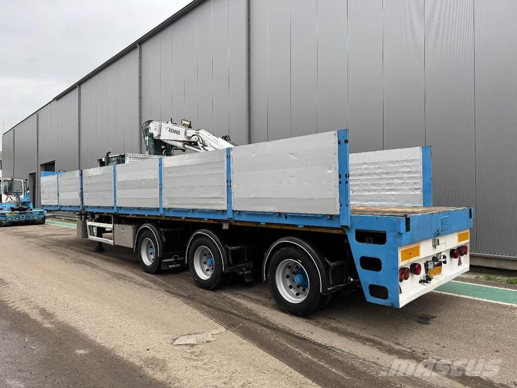 Floor FLUO-24-30H2 3 AXLE BPW + KENNIS R-28/100-3 + EXTE Semi-trailer med lad/flatbed