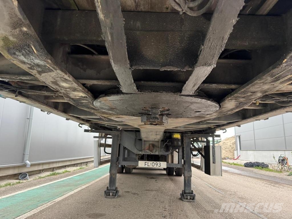 Floor FLUO-24-30H2 3 AXLE BPW + KENNIS R-28/100-3 + EXTE Semi-trailer med lad/flatbed