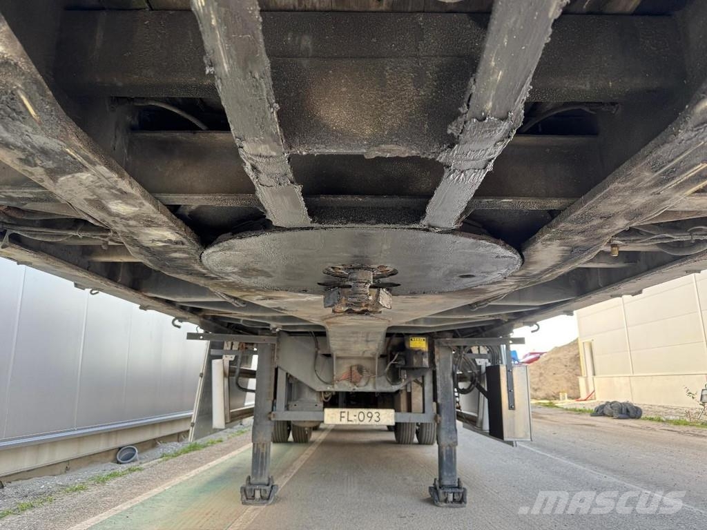 Floor FLUO-24-30H2 3 AXLE BPW + KENNIS R-28/100-3 Полуприцепы-платформы/боковая разгрузка