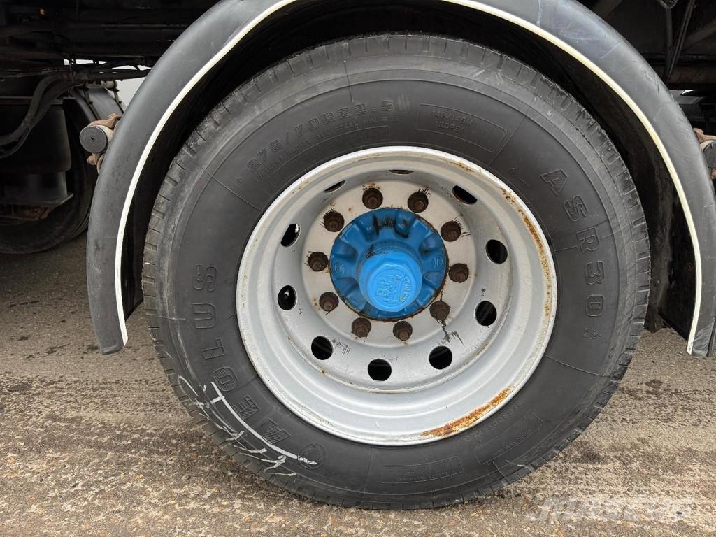 Floor FLUO-24-30H2 3 AXLE BPW + KENNIS R-28/100-3 + EXTE Semi-trailer med lad/flatbed