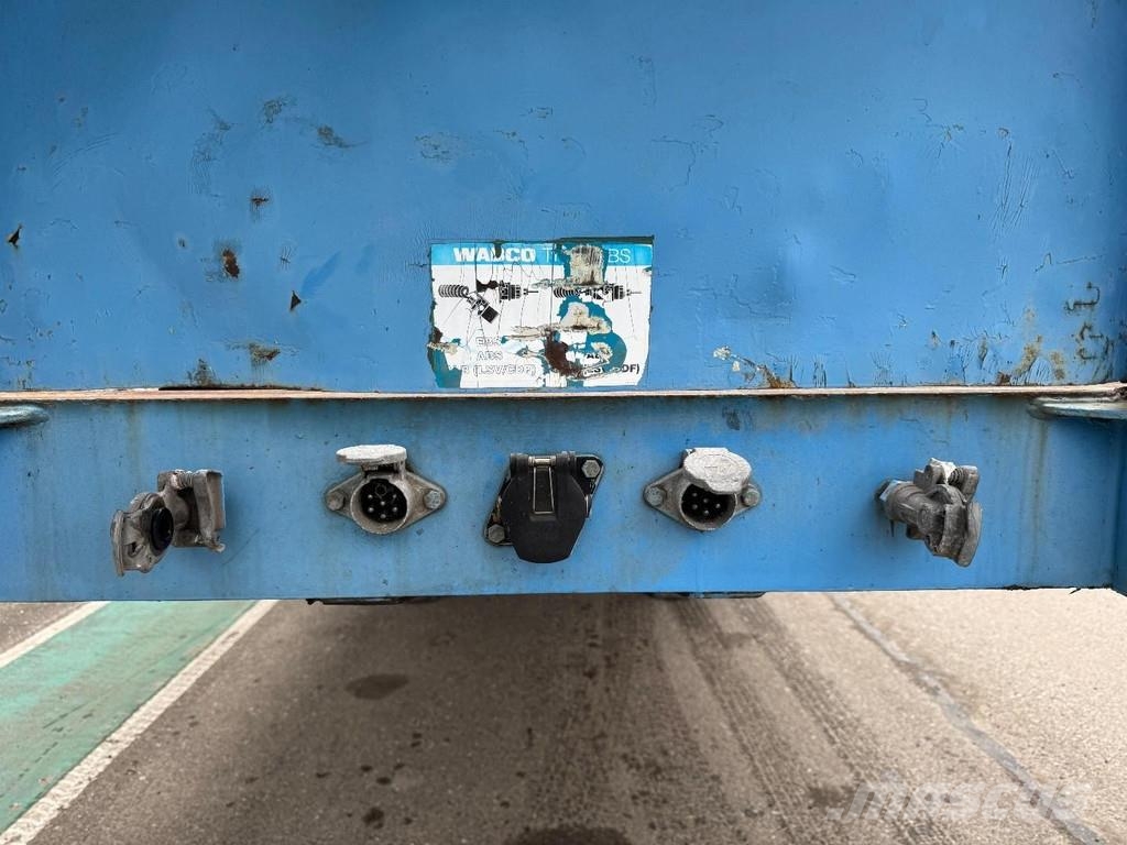 Floor FLUO-24-30H2 3 AXLE BPW + KENNIS R-28/100-3 + EXTE Semi-trailer med lad/flatbed