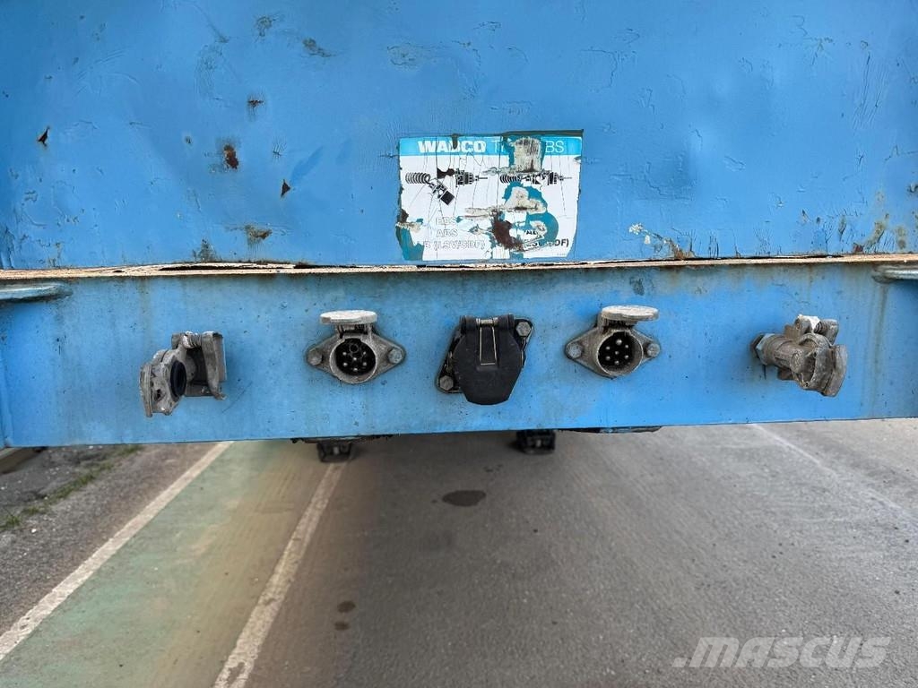 Floor FLUO-24-30H2 3 AXLE BPW + KENNIS R-28/100-3 + EXTE Madelpoolhaagised