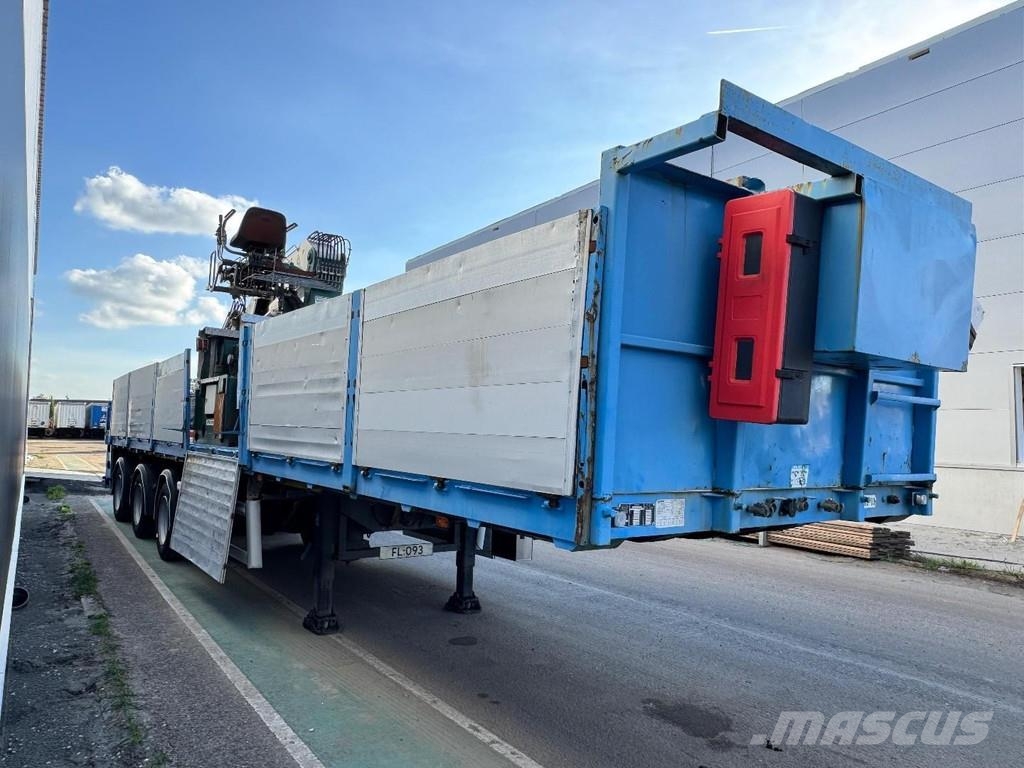 Floor FLUO-24-30H2 3 AXLE BPW + KENNIS R-28/100-3 Полуприцепы-платформы/боковая разгрузка