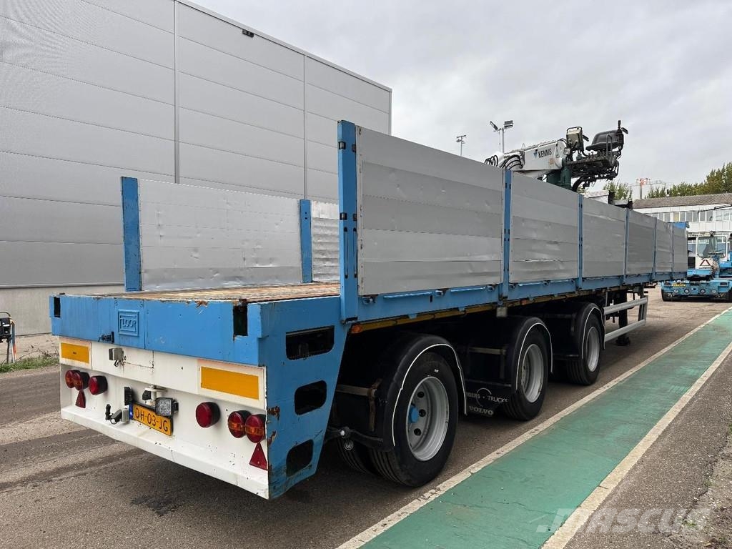 Floor FLUO-24-30H2 3 AXLE BPW + KENNIS R-28/100-3 + EXTE Semi-trailer med lad/flatbed