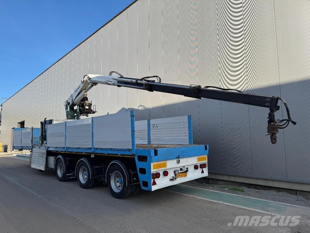 Floor FLUO-24-30H2 3 AXLE BPW + KENNIS R-28/100-3 + EXTE Madelpoolhaagised