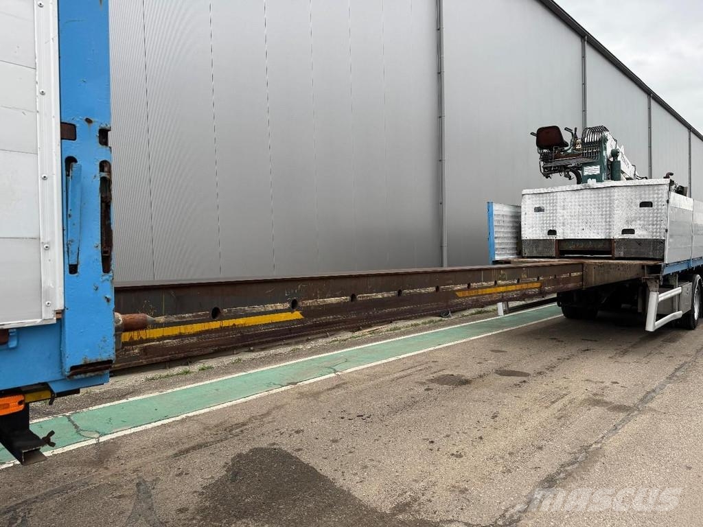Floor FLUO-24-30H2 3 AXLE BPW + KENNIS R-28/100-3 + EXTE Semi-trailer med lad/flatbed