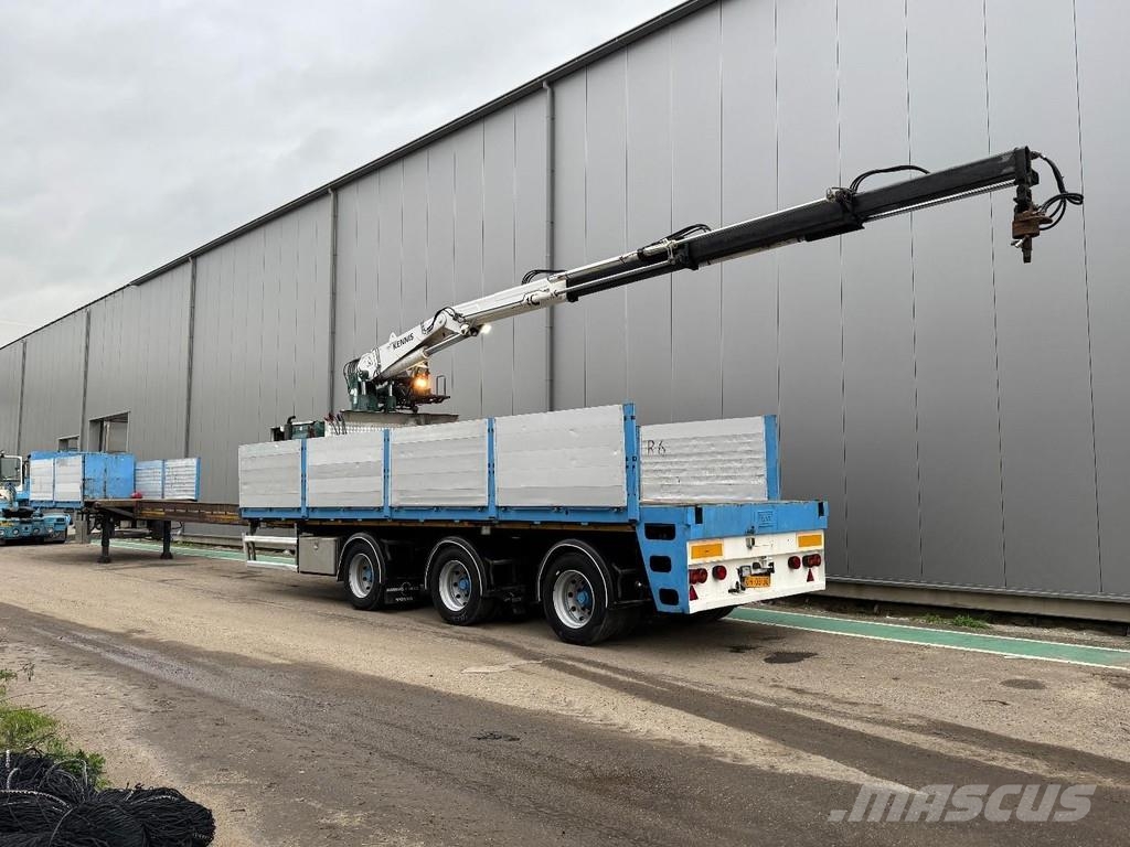 Floor FLUO-24-30H2 3 AXLE BPW + KENNIS R-28/100-3 + EXTE Semi-trailer med lad/flatbed