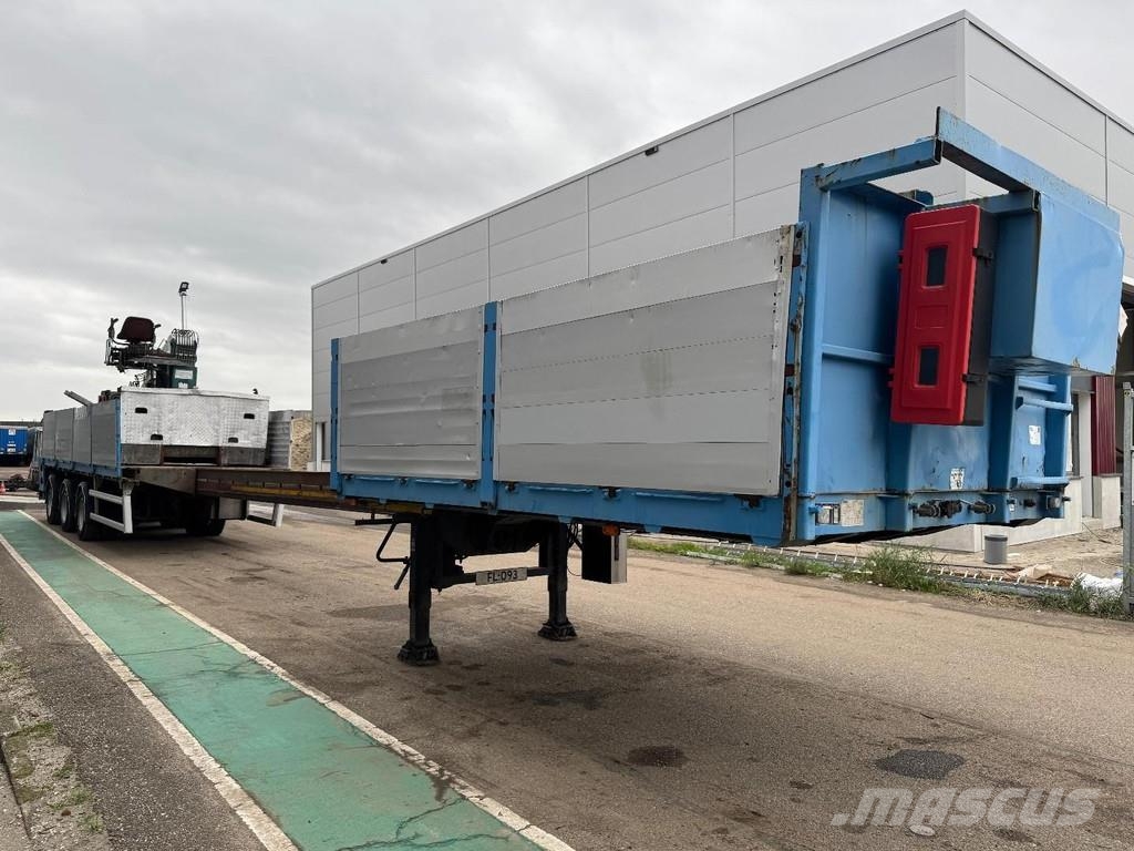 Floor FLUO-24-30H2 3 AXLE BPW + KENNIS R-28/100-3 + EXTE Semi-trailer med lad/flatbed