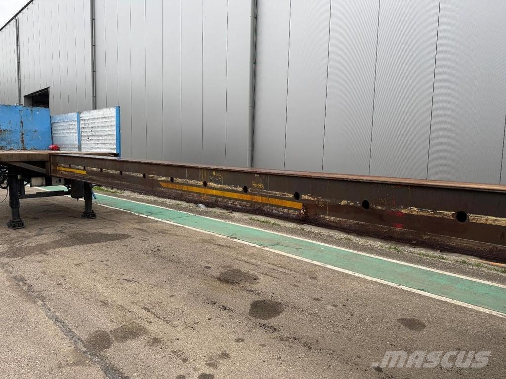 Floor FLUO-24-30H2 3 AXLE BPW + KENNIS R-28/100-3 + EXTE Semi-trailer med lad/flatbed