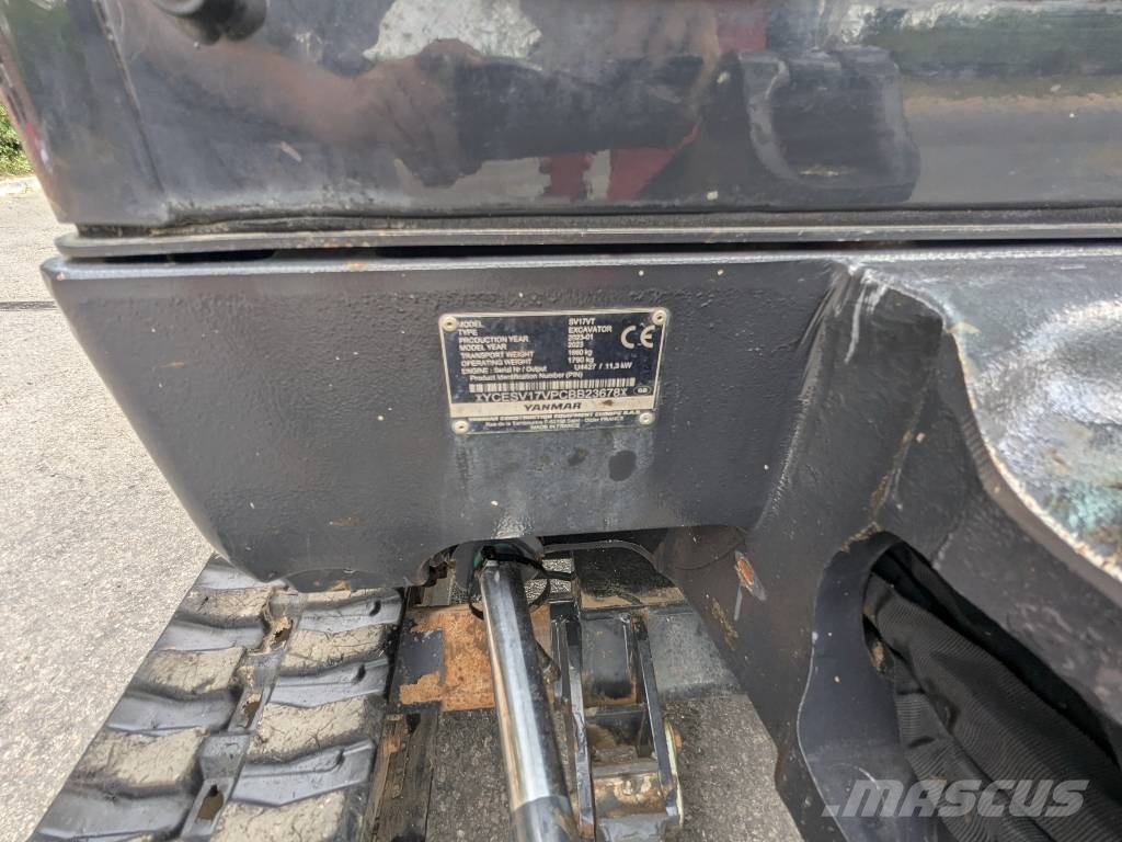 Yanmar SV 17 Mini ekskavatori < 7 t