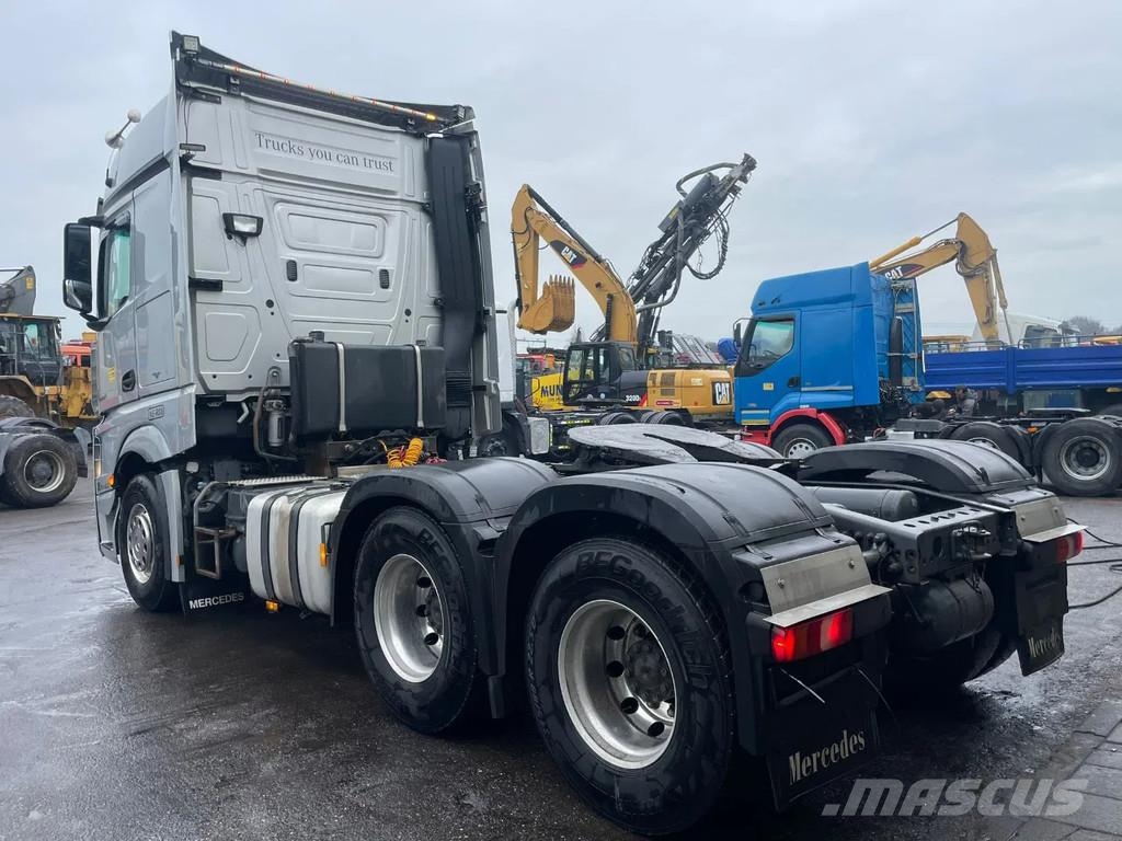 Mercedes-Benz Actros 2663 6x4 Retarder Kipper Hyrdaulic ADR Big Cavalos mecânicos