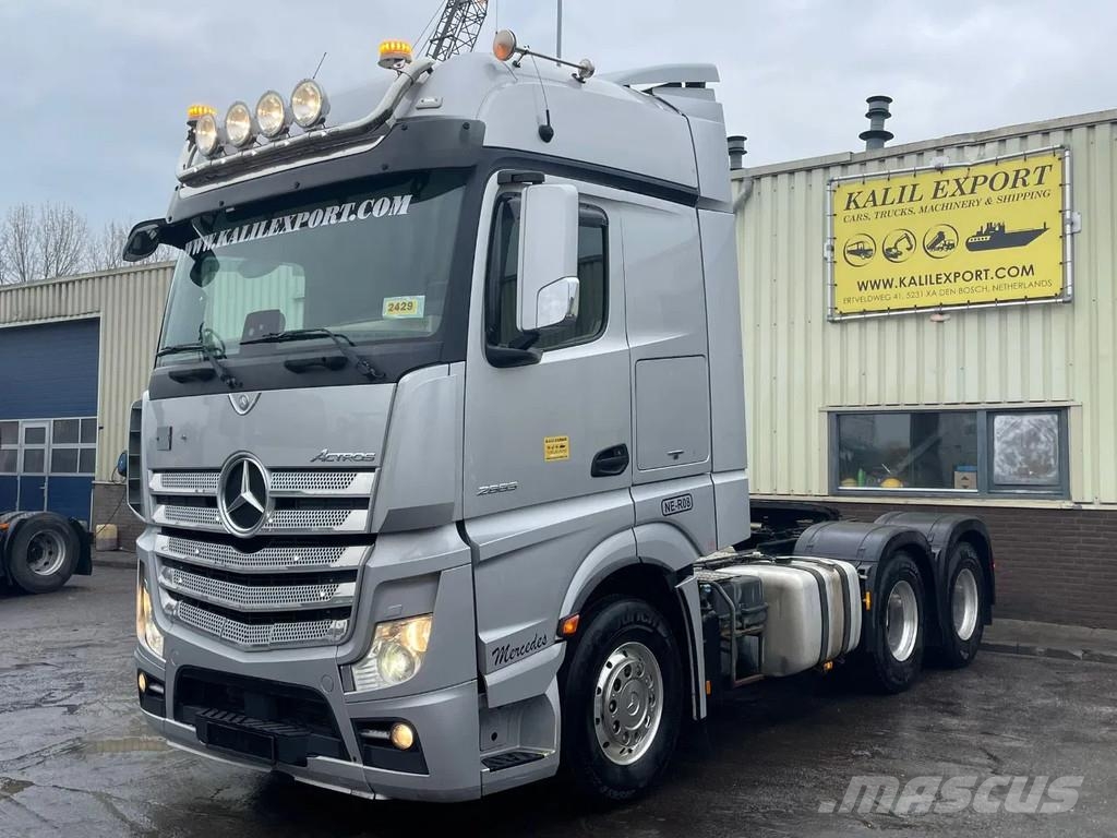 Mercedes-Benz Actros 2663 6x4 Retarder Kipper Hyrdaulic ADR Big Cavalos mecânicos