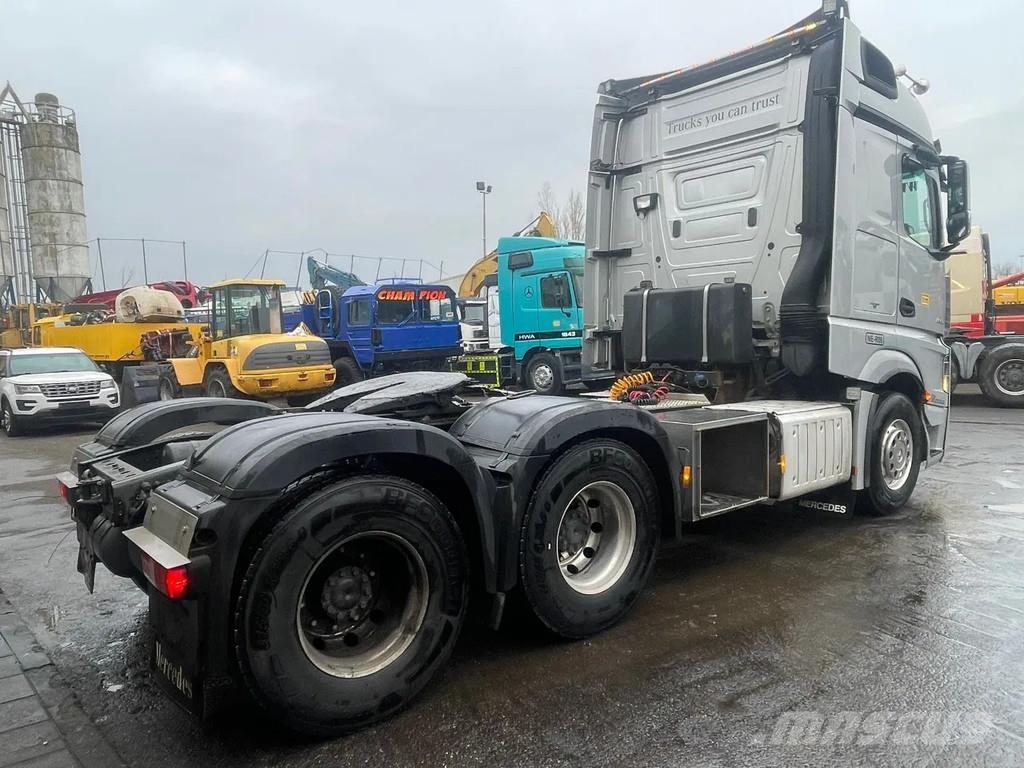 Mercedes-Benz Actros 2663 6x4 Retarder Kipper Hyrdaulic ADR Big Cavalos mecânicos