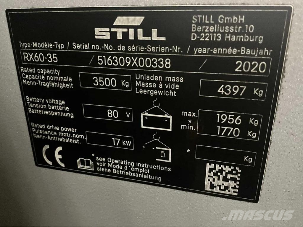 Still RX60-35 Elektrostapler