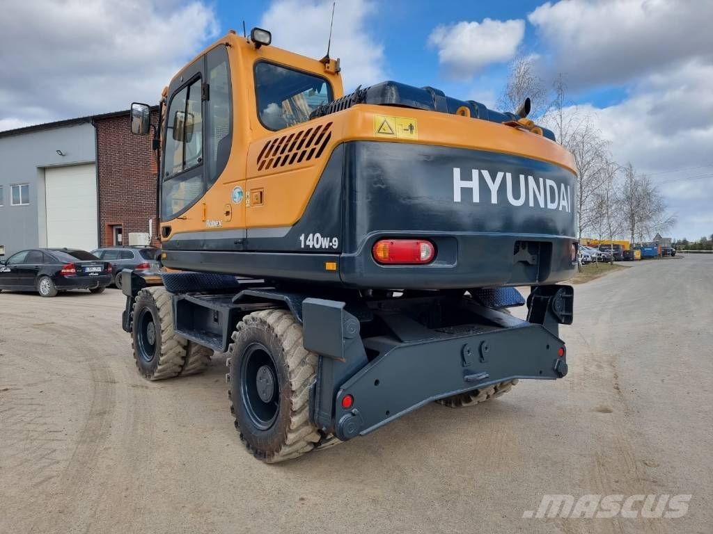 Hyundai Robex 140 W-9 حفارات بعجل