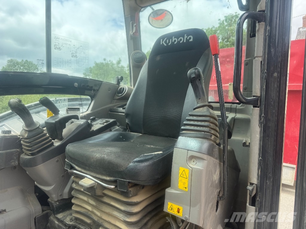 Kubota KX060-5 Mini ekskavatörler, 7 tona dek