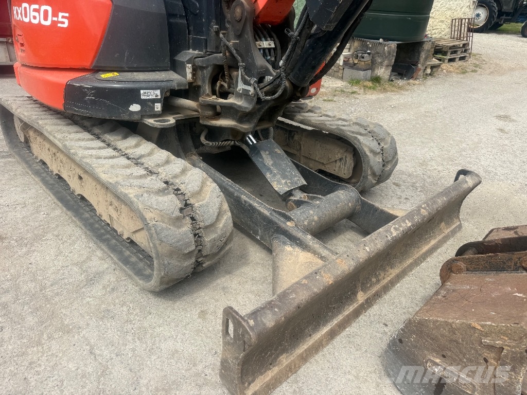 Kubota KX060-5 Mini ekskavatörler, 7 tona dek