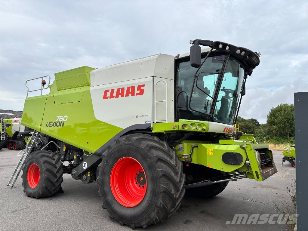 CLAAS Lexion 760 Θεριζοαλωνιστικές μηχανές