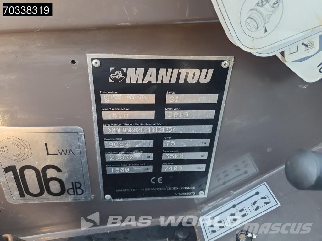 Manitou MT1335 A/C - Sway Teleskooplaadurid