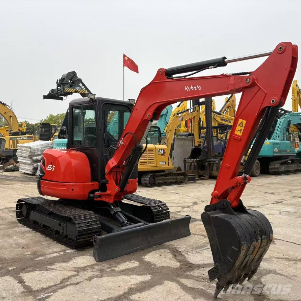 Kubota U 55 Mini ekskavatörler, 7 tona dek