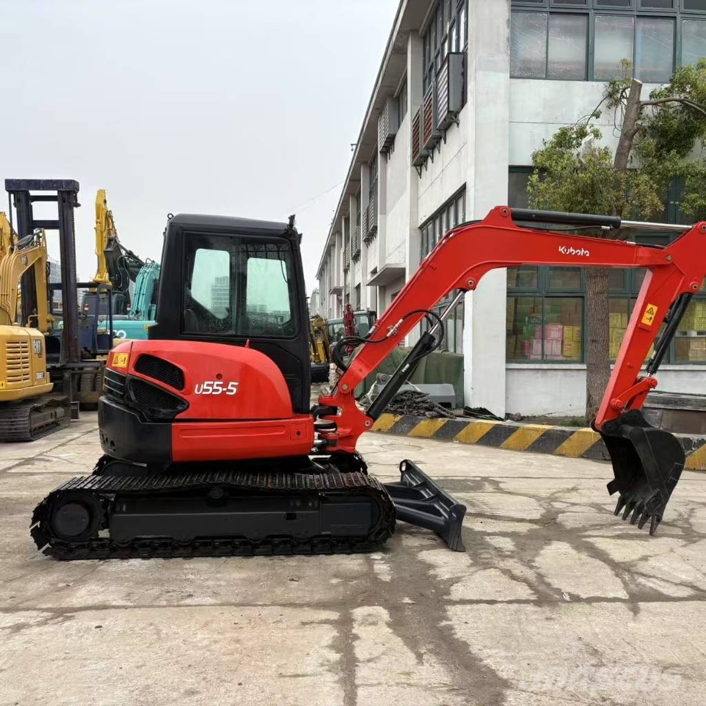 Kubota U 55 Mini ekskavatörler, 7 tona dek