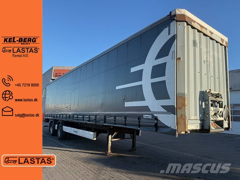 Krone 2 axle Curtainsider /  2 achse Planenauflieger Plachtové návesy