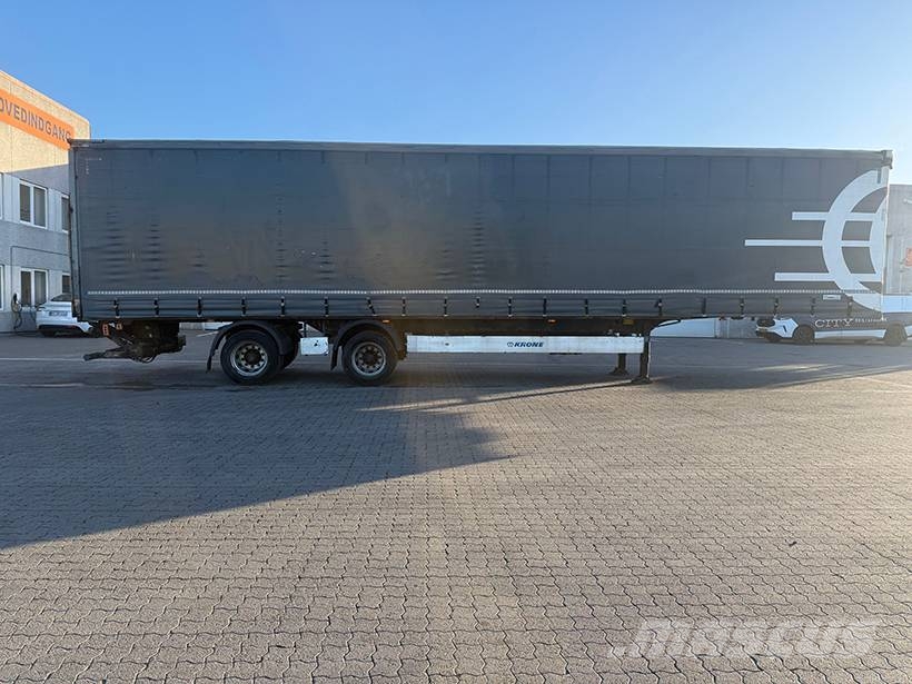 Krone 2 axle Curtainsider /  2 achse Planenauflieger Plachtové návesy