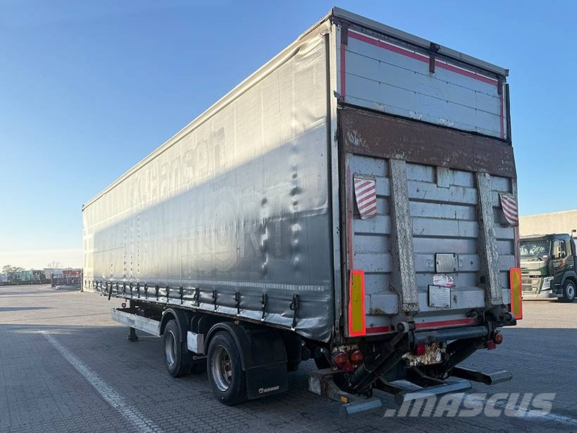 Krone 2 axle Curtainsider /  2 achse Planenauflieger Plachtové návesy
