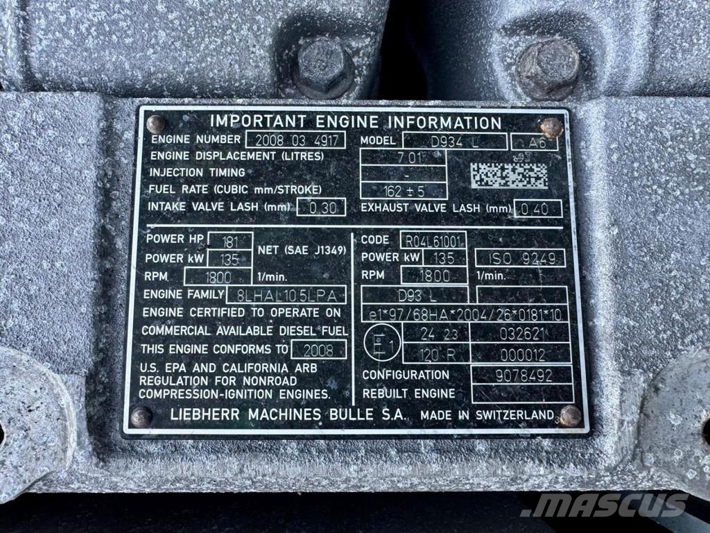 Liebherr A 924 C 工业挖掘机