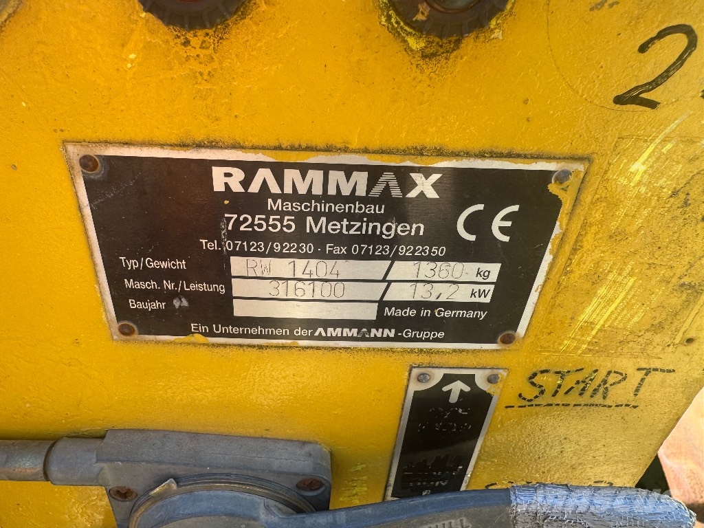 Ammann RW 1404 Otros rodillos