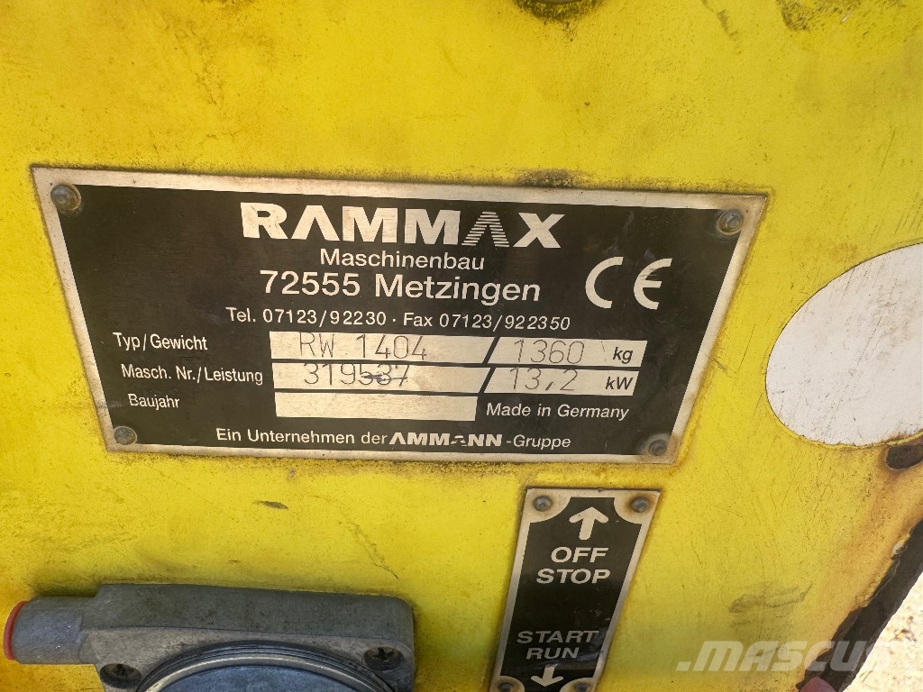 Ammann RW 1404 Otros rodillos