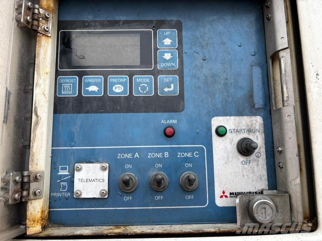 Norfrig WH4-38-125CFM SAF AXLES Priekabos šaldytuvai