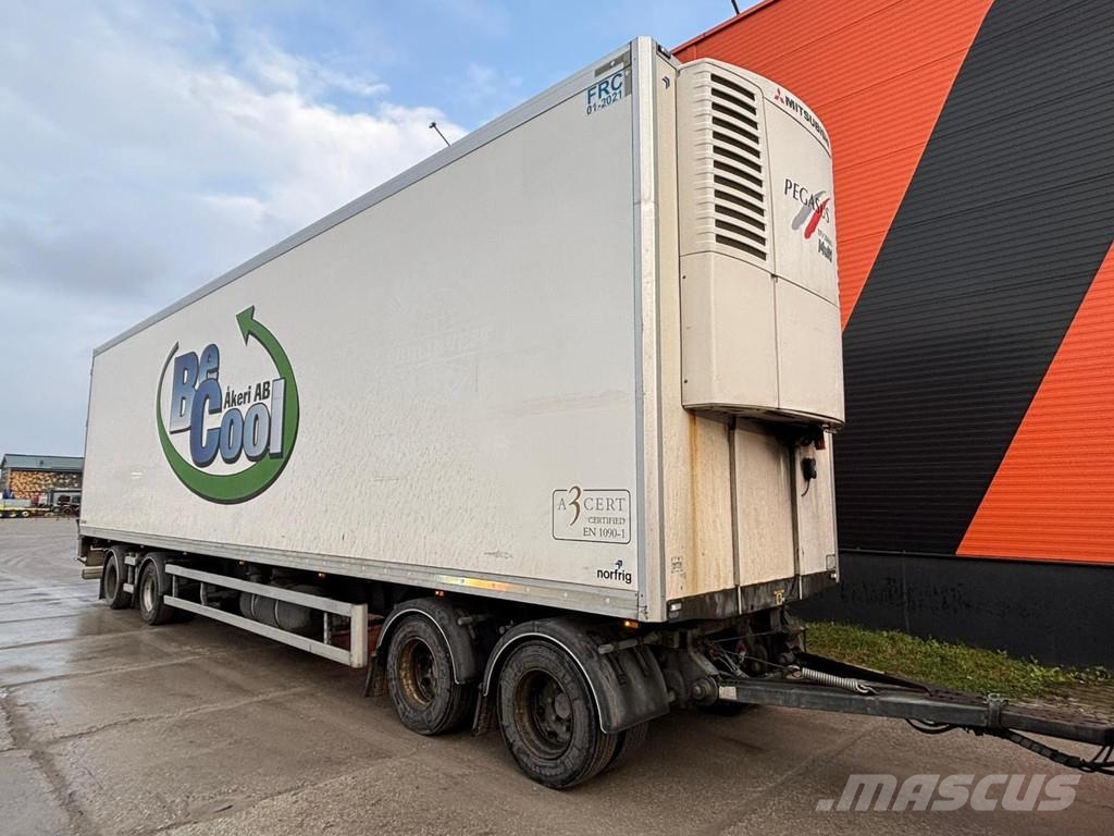 Norfrig WH4-38-125CFM SAF AXLES Priekabos šaldytuvai