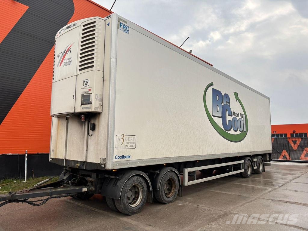 Norfrig WH4-38-125CFM SAF AXLES Priekabos šaldytuvai