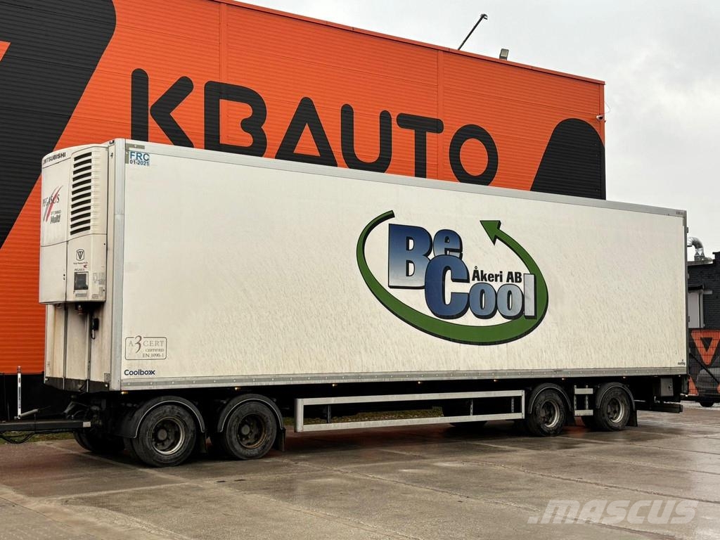 Norfrig WH4-38-125CFM SAF AXLES Priekabos šaldytuvai