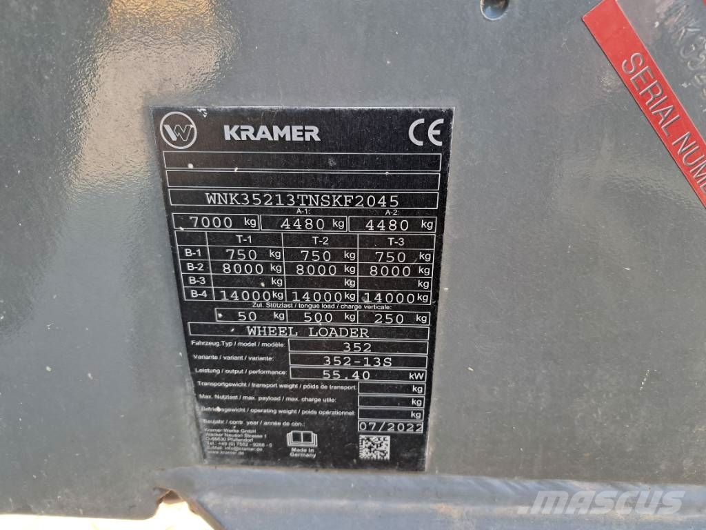 Kramer 8105 휠로우더