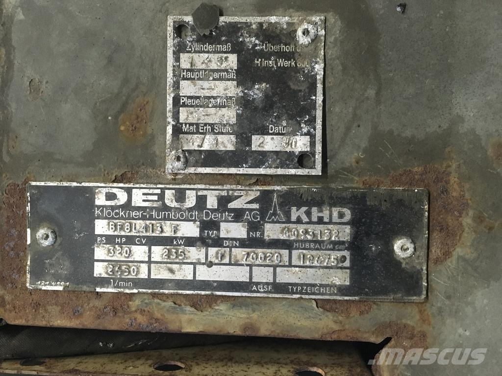 Deutz BF8L413F USED Construction - Others