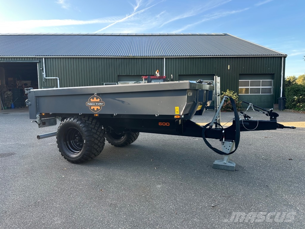Palmse Trailer PT600E-1A bakkenwagen bakkenkar kipper mobiele Kipper