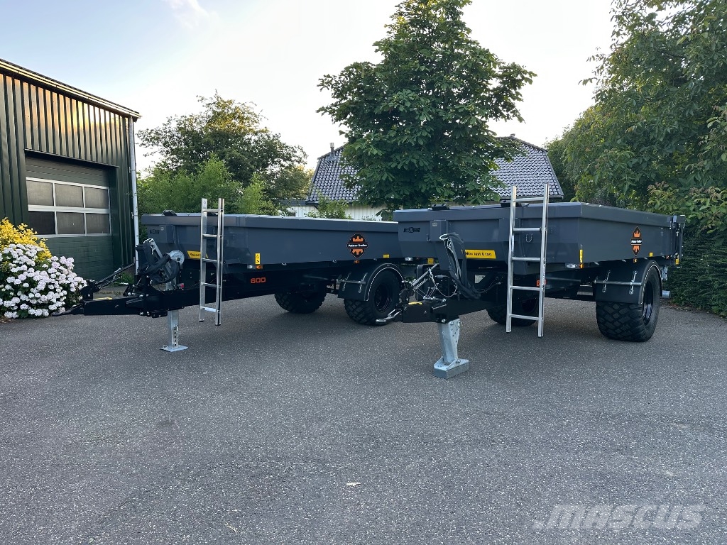 Palmse Trailer PT600E-1A bakkenwagen bakkenkar kipper mobiele Kipper