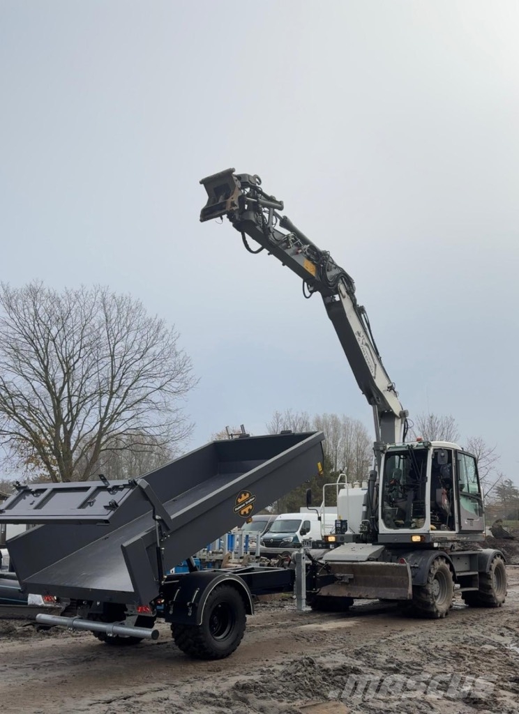 Palmse Trailer PT600E-1A bakkenwagen bakkenkar kipper mobiele Kipper