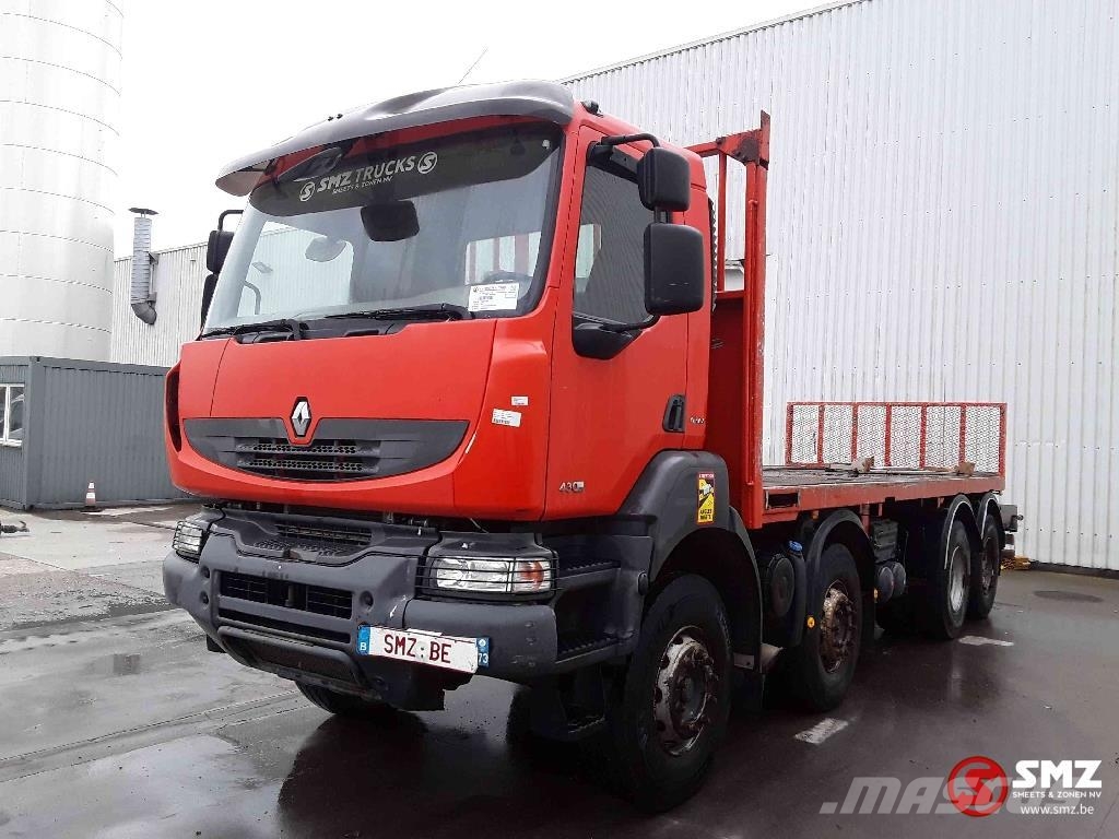 Renault Kerax 430 Lastbil med lad/Flatbed