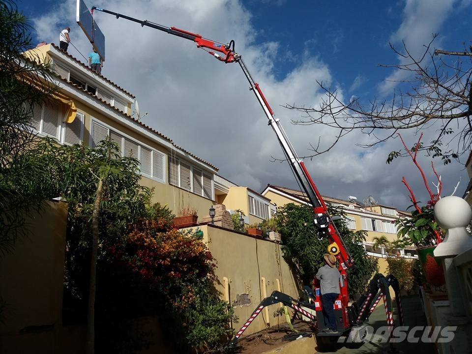 Electro Kegiom 510E4 Spider Spinne Raupenkran Kran Mini cranes