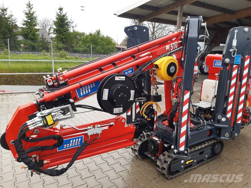 Electro Kegiom 510E4 Spider Spinne Raupenkran Kran Mini cranes