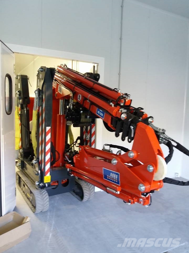 Electro Kegiom 510E4 Spider Spinne Raupenkran Kran Mini cranes