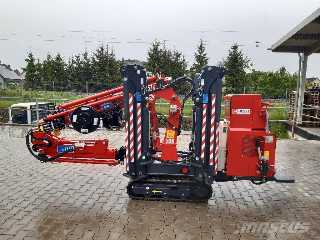 Electro Kegiom 510E4 Spider Spinne Raupenkran Kran Mini cranes