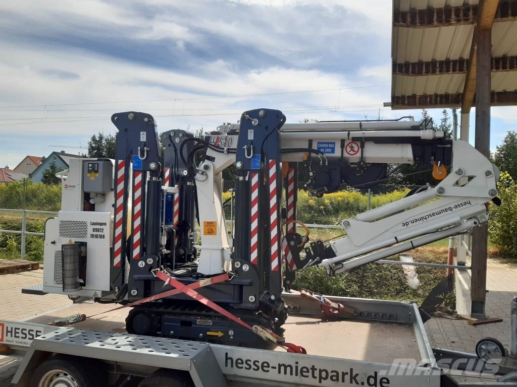 Electro Kegiom 510E4 Spider Spinne Raupenkran Kran Mini cranes